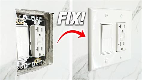 how do you fix a sunken electric box|Quick Fix: How to Fix an Outlet That is Recessed .